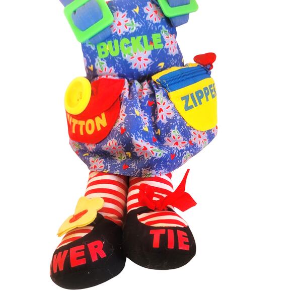 17" VNTG 2002 Dress Me Raggedy Ann Interactive Talking Teaching Doll Working EUC - Picture 5 of 9